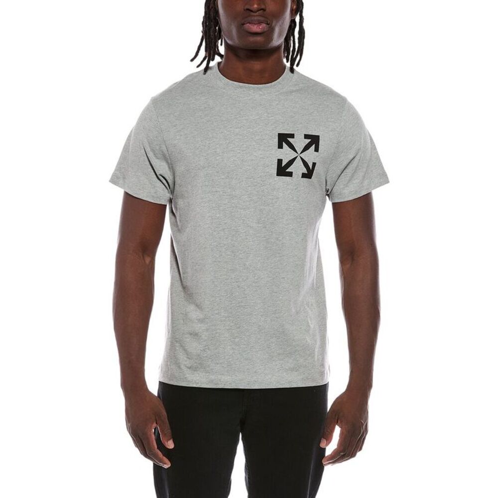 Off-White™ Mens Off-White T-Shirt, Grey